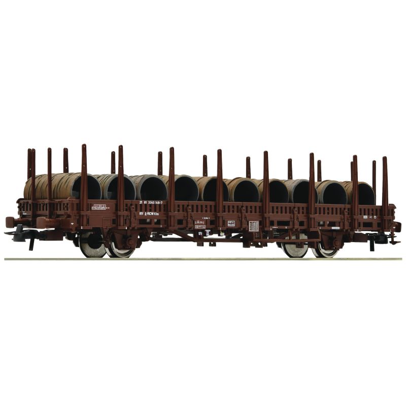 Roco 76997 Pőrekocsi rakoncákkal Kbs, kábelrakománnyal, ÖBB VI